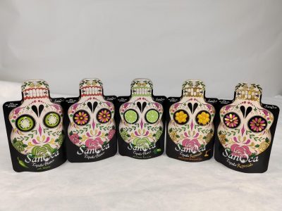 showcasig Sanoca spirit's tequila pouches with engaging video content