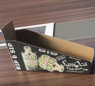 showcasig Sanoca spirit's tequila pouches with engaging video content